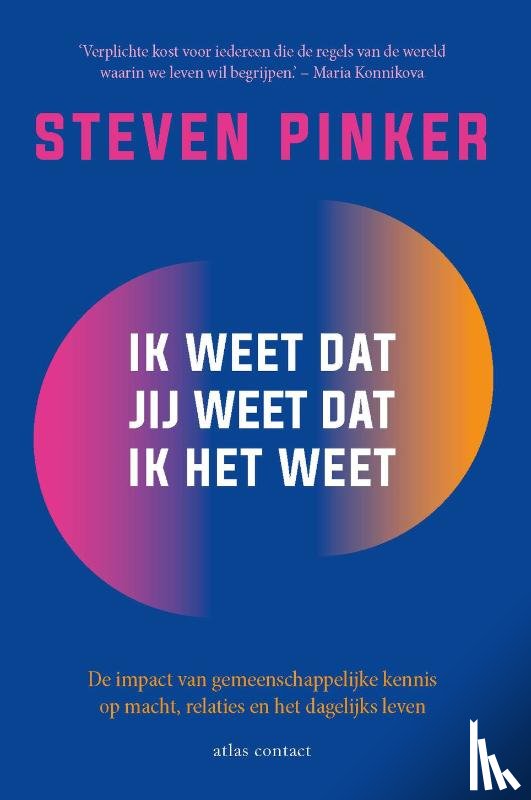Pinker, Steven - Ik weet dat jij weet dat ik het weet