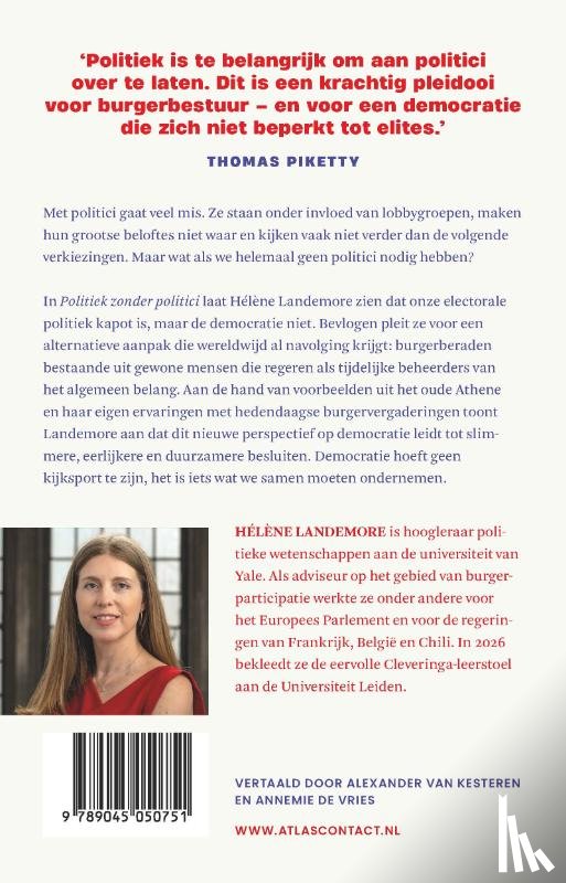 Landemore, Hélène - Politiek zonder politici