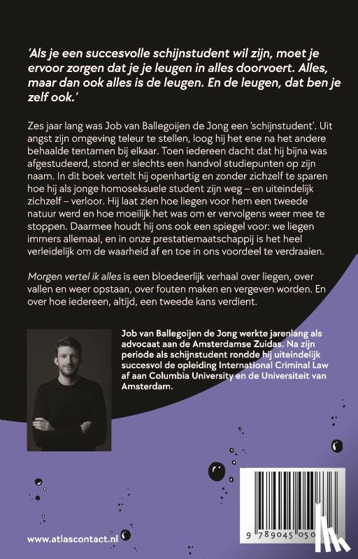 Ballegoijen de Jong, Job van - Morgen vertel ik alles