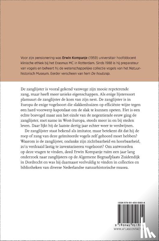 Kompanje, Erwin - De zanglijster