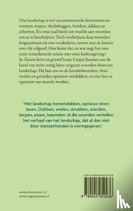 Janssen, Caspar - Tussen horst en griend
