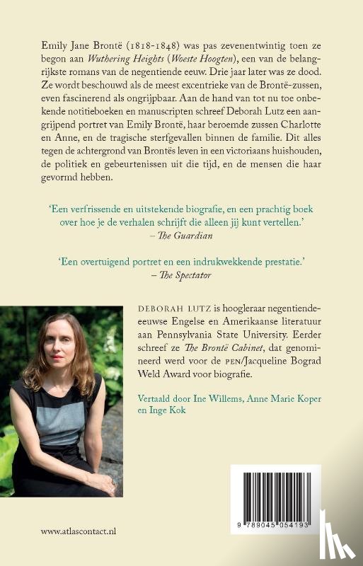 Lutz, Deborah - Emily Brontë