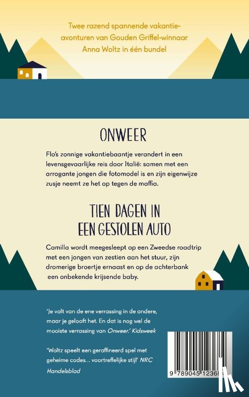 Woltz, Anna - Onweer & Tien dagen in een gestolen auto