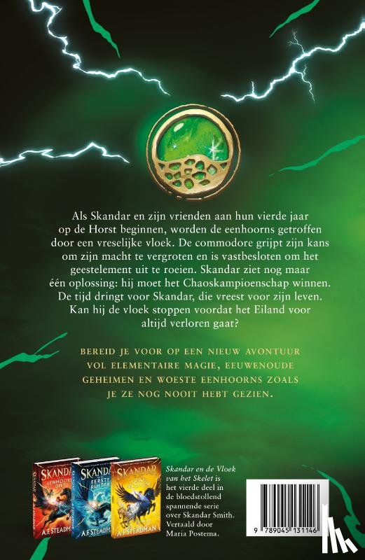 Steadman, A.F. - Skandar en de Vloek van het Skelet