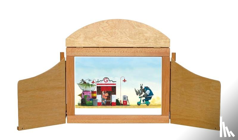 Timmers, Leo - Garage Gust kamishibai vertelplaten