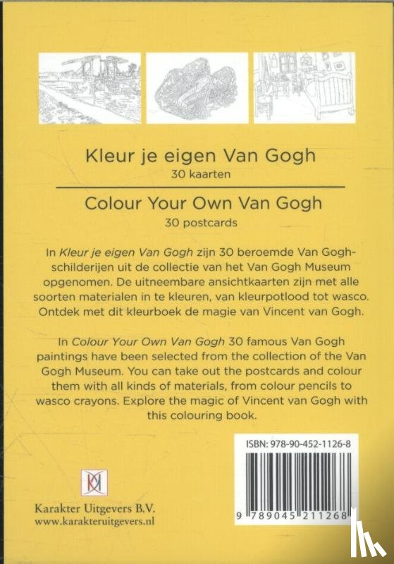  - Kleur je eigen Van Gogh - Colour your own Van Gogh
