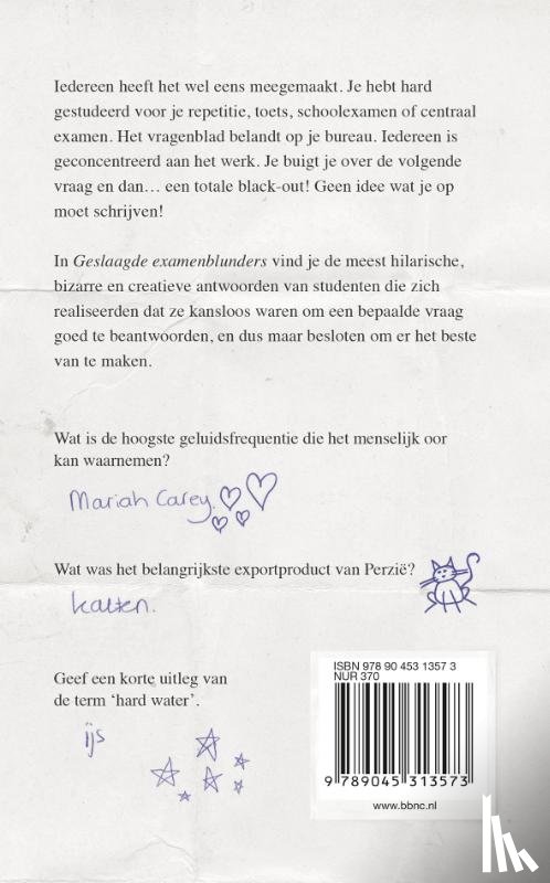 Benson, Richard - Geslaagde examenblunders