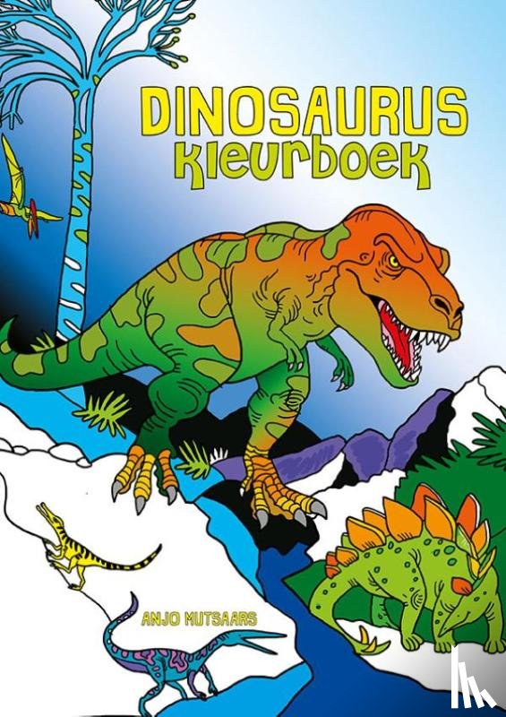 Mutsaars, Anjo - Dinosaurus kleurboek