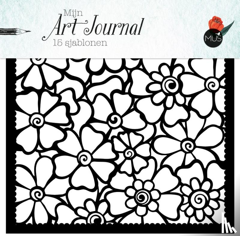  - Mijn Art Journal 15 sjablonen