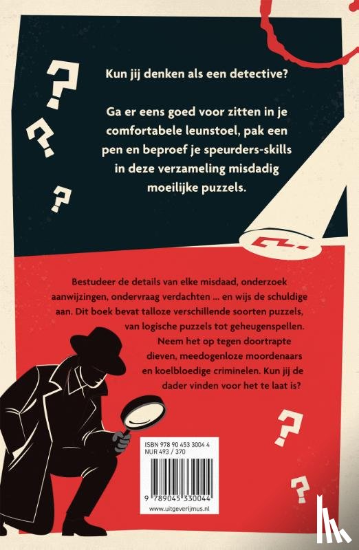 Moore, Gareth, Ayres, Laura Jayne - Mr. Brein Leunstoel detective puzzelboek