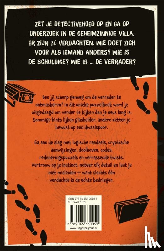 Moore, Gareth, Ayres, Laura Jayne - Mr. Brein vind de verrader puzzelboek