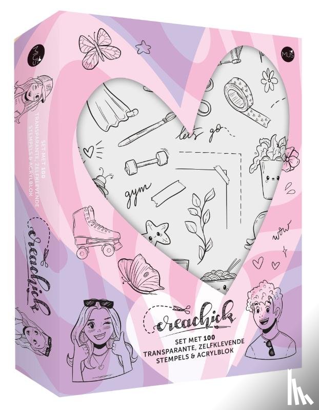 CreaChick - CreaChick stempelset