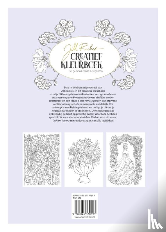 Rocket, Jill - Jill Rocket : Creatief kleurboek