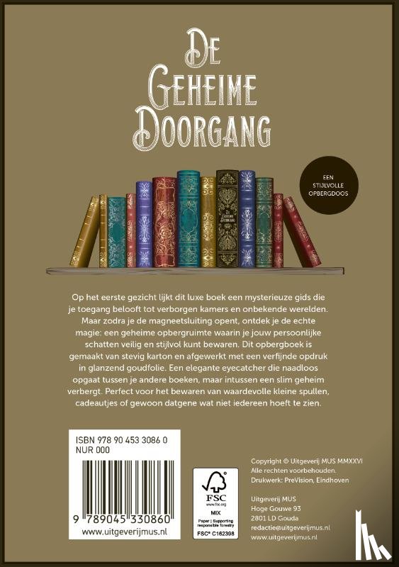 Neven, Nicole - De geheime doorgang