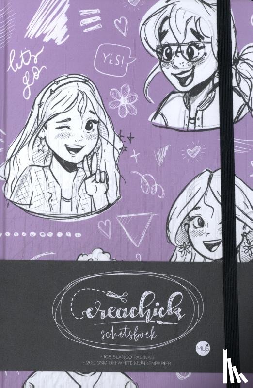 CreaChick - CreaChick Schetsboek