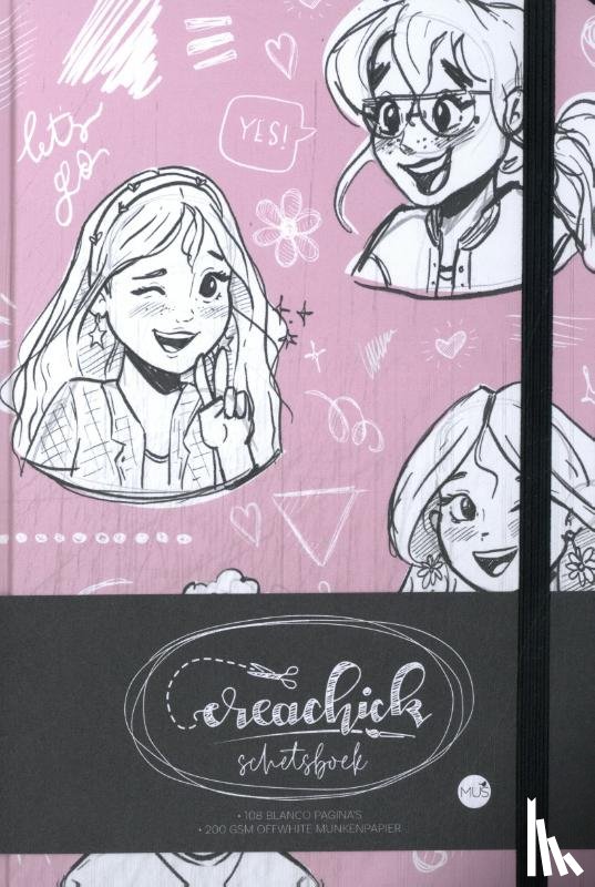 CreaChick - CreaChick Schetsboek