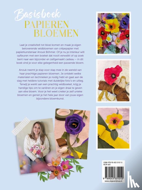 Böhmer, Anouk - Basisboek papieren bloemen