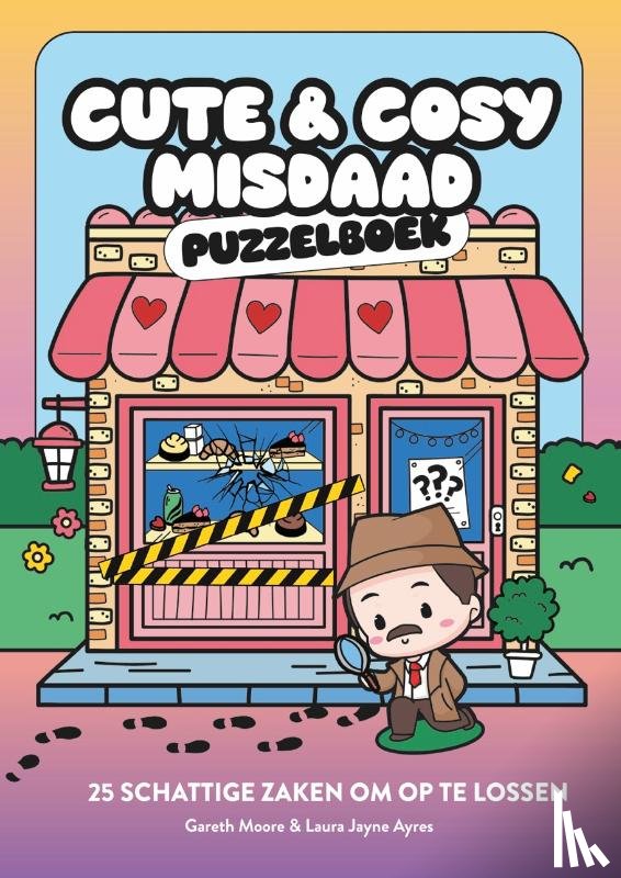 Moore, Gareth, Ayres, Laura Jayne - Cute & Cosy Misdaadpuzzelboek