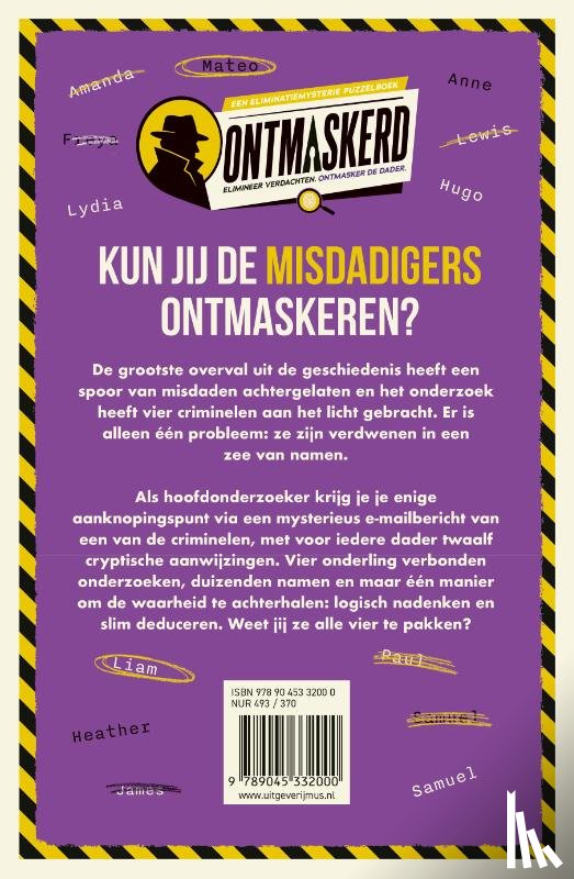 Collins, Tim - Wie zijn de misdadigers?