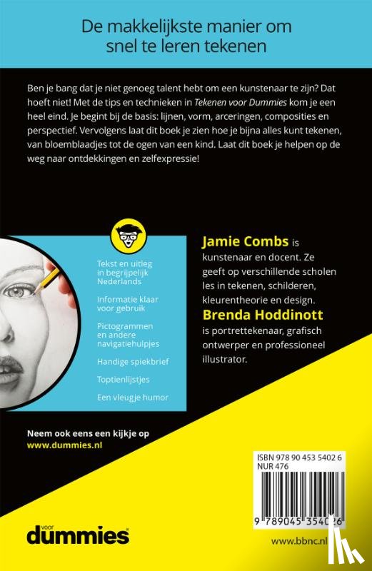 Combs, Jamie, Hoddinott, Brenda - Tekenen voor Dummies