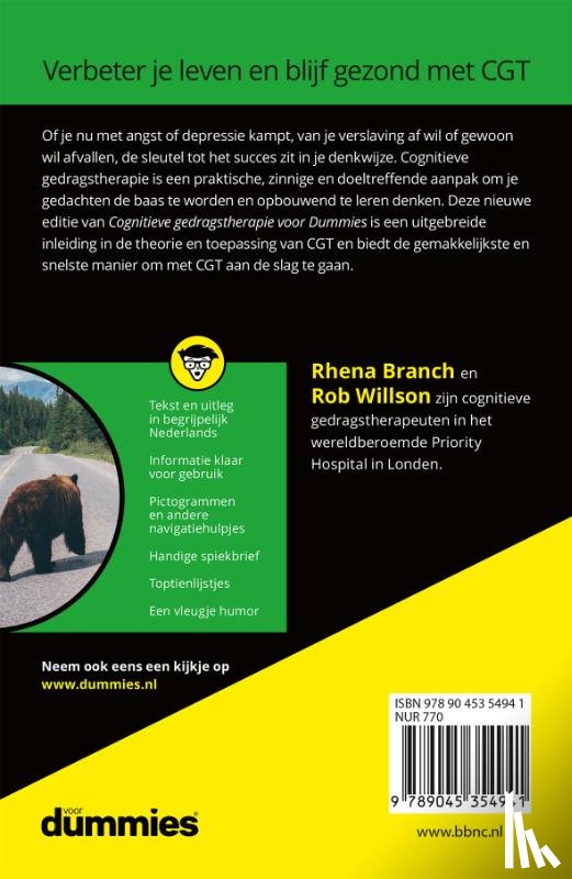 Branch, Rhena, Willson, Rob - Cognitieve gedragstherapie voor dummies