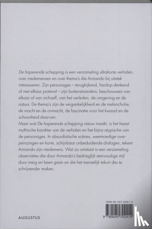 Armando - De haperende schepping