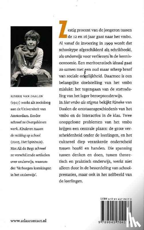 Daalen, Rineke van - Het vmbo als stigma