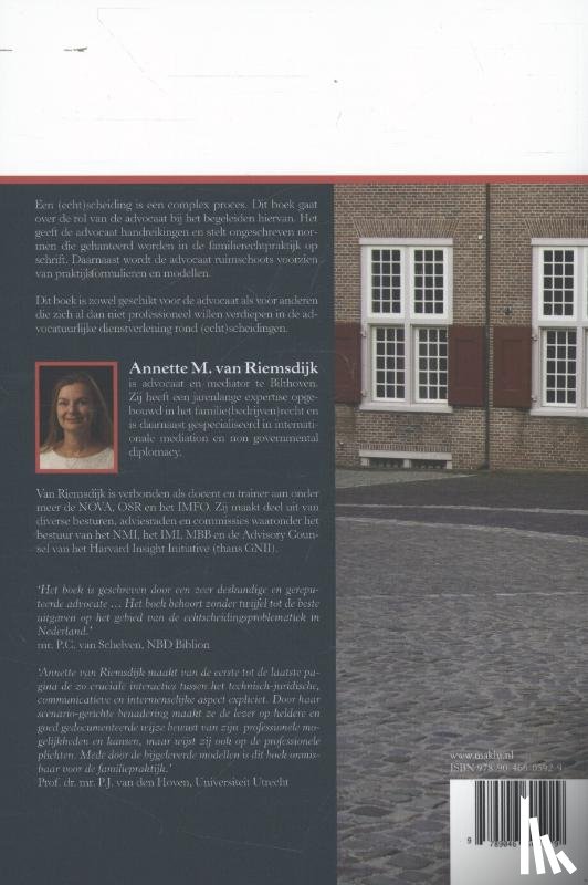 Riemsdijk, Annette M. van - Scheiden in Nederland