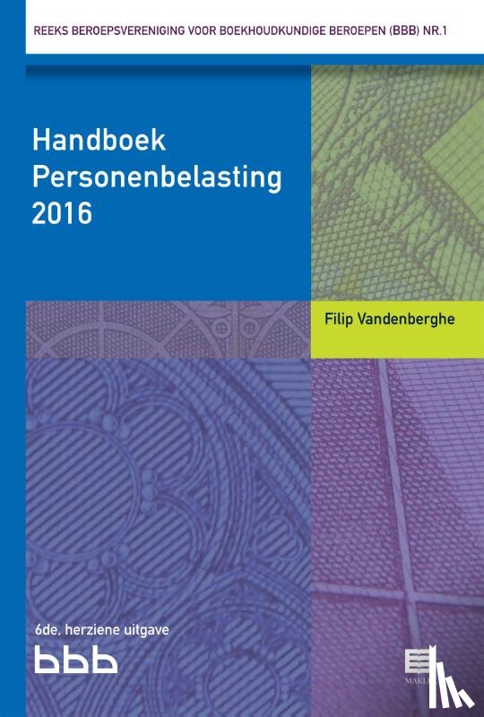 Vandenberghe, Filip - Handboek Personenbelasting 2017