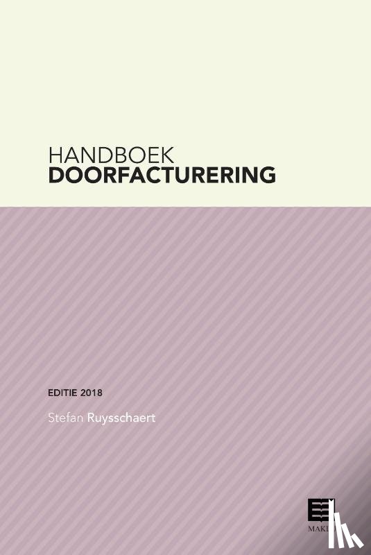Ruysschaert, Stefan - Handboek doorfacturering