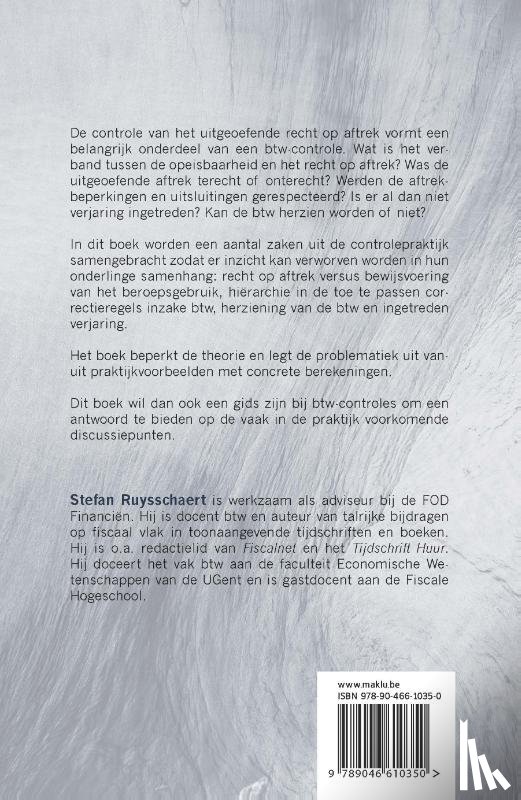 Ruysschaert, Stefan - Een praktische gids bij btw-controle