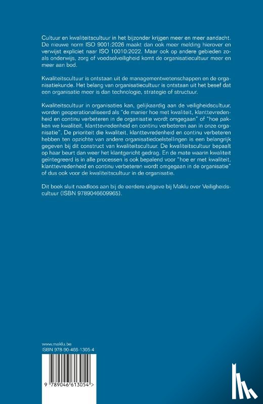 Dillen, Jan - Kwaliteitscultuur