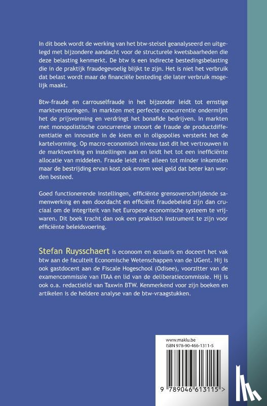 Ruysschaert, Stefan - Btw in de economie