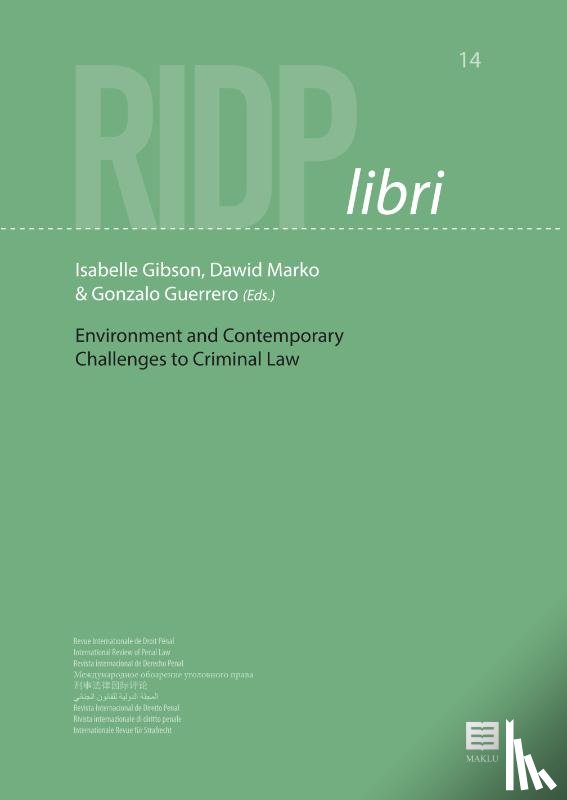  - Environment and Contemporary Challenges to Criminal Law