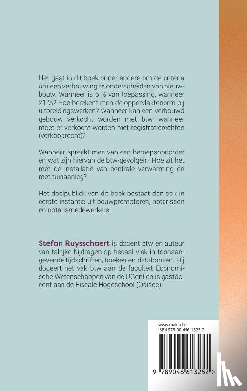 Ruysschaert, Stefan - Renovatie en (ver)nieuwbouw