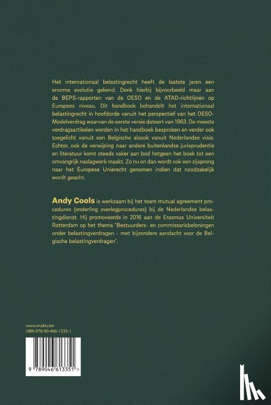 Cools, Andy - Internationaal belastingrecht