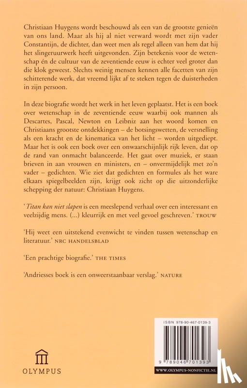 Andriesse, C.D. - Titan kan niet slapen