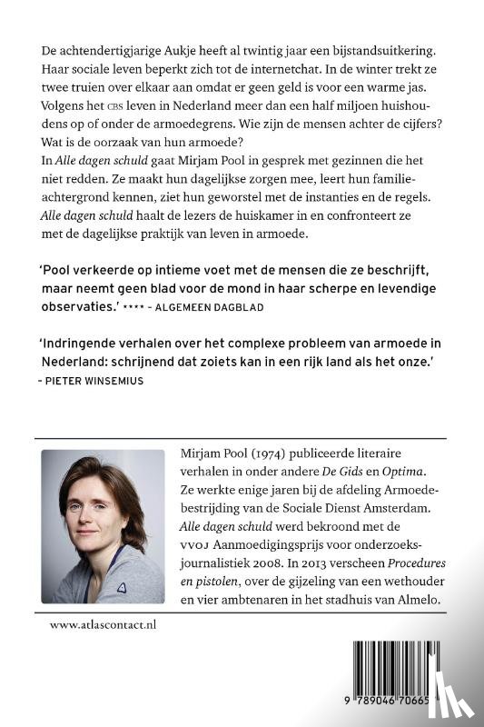 Pool, Mirjam - Alle dagen schuld