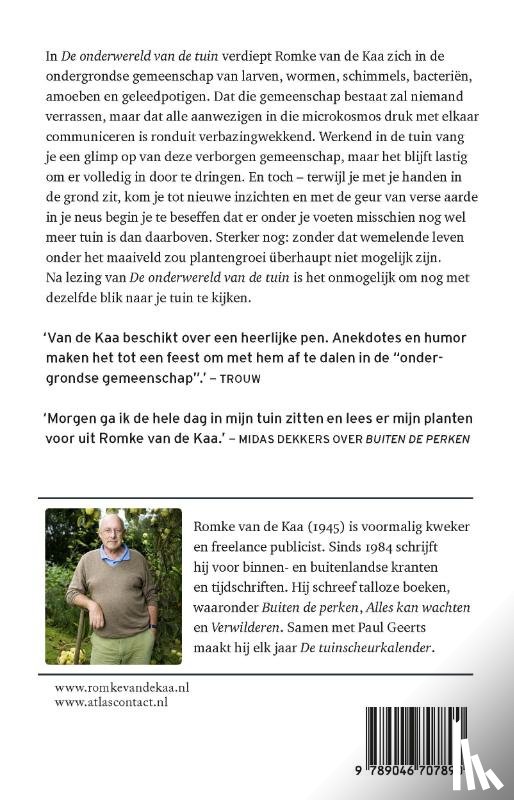 Kaa, Romke van de - De onderwereld van de tuin