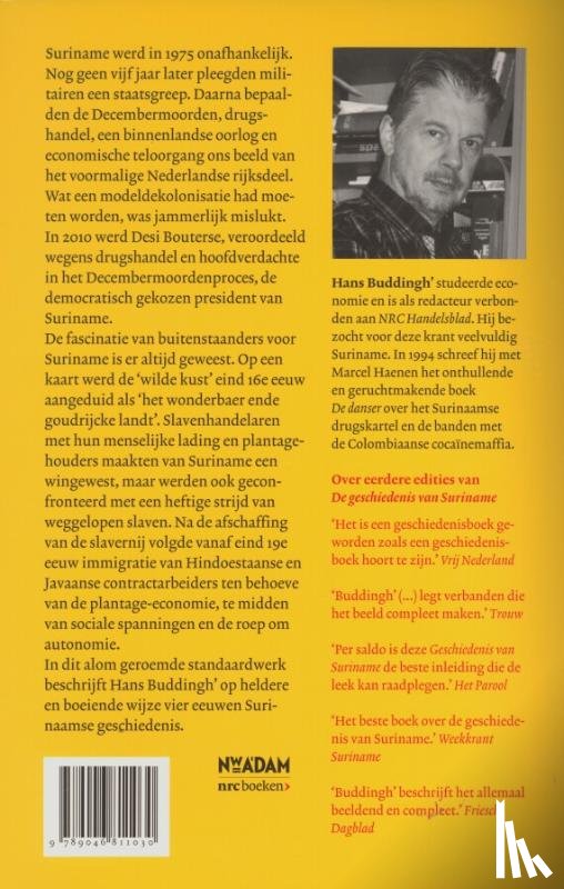 Buddingh', Hans - De geschiedenis van Suriname