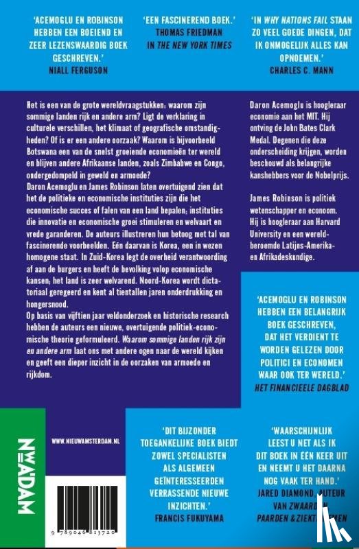 Acemoglu, Daron, Robinson, James - Waarom sommige landen rijk zijn en andere arm