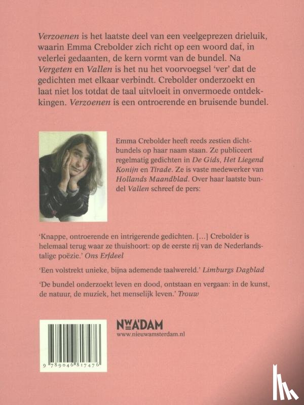 Crebolder, Emma - Verzoenen