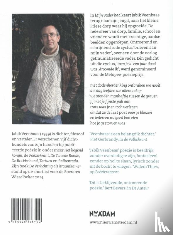 Veenbaas, Jabik - Mijn vader bad
