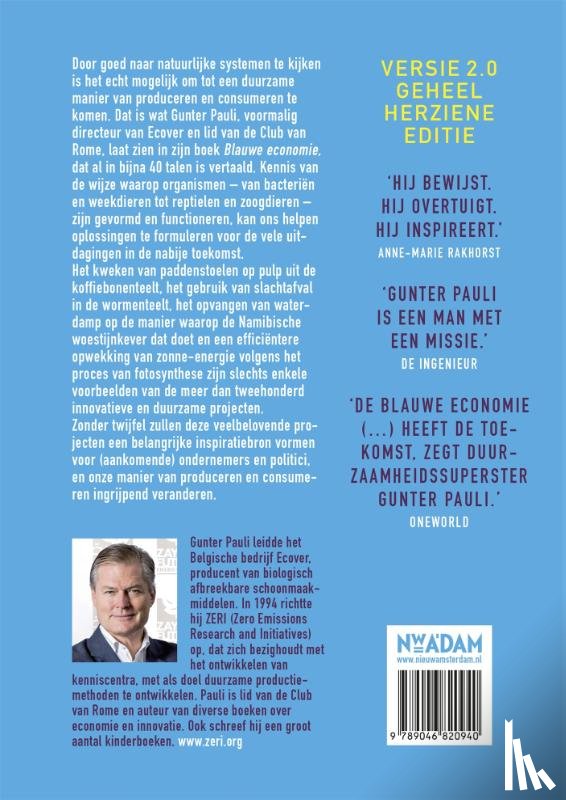 Pauli, Gunter - Blauwe economie