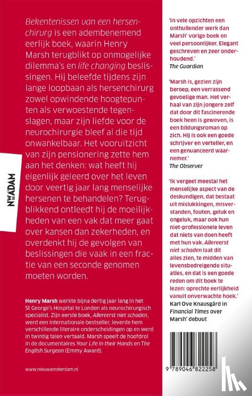 Marsh, Henry - Bekentenissen van een hersenchirurg