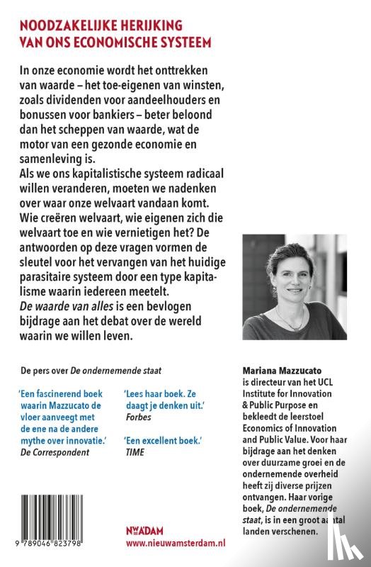 Mazzucato, Mariana - De waarde van alles