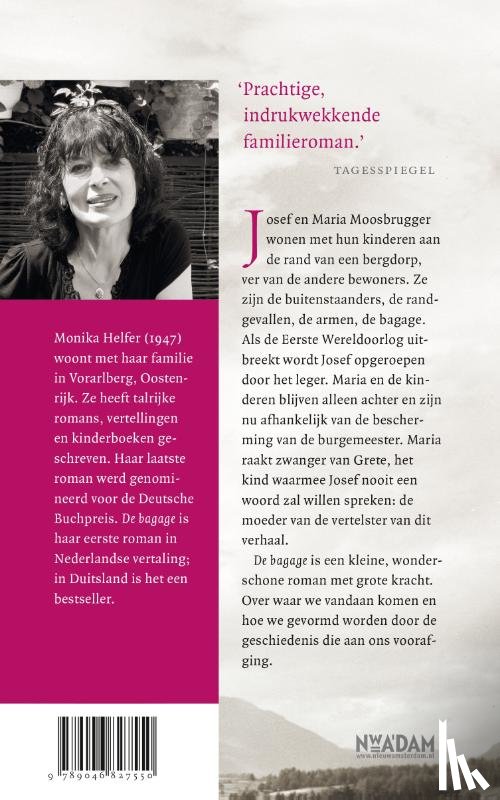 Helfer, Monika - De bagage