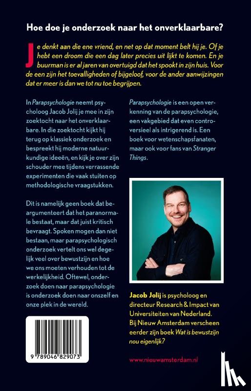 Jolij, Jacob - Parapsychologie