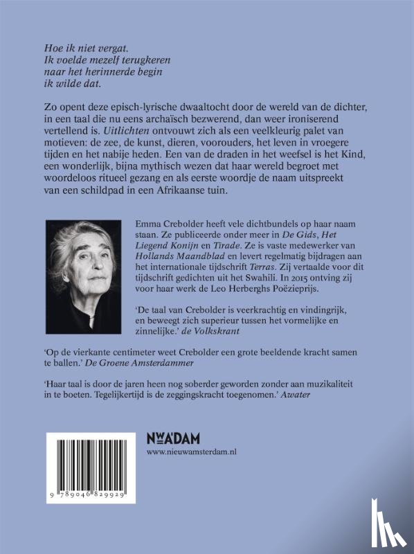 Crebolder, Emma - Uitlichten