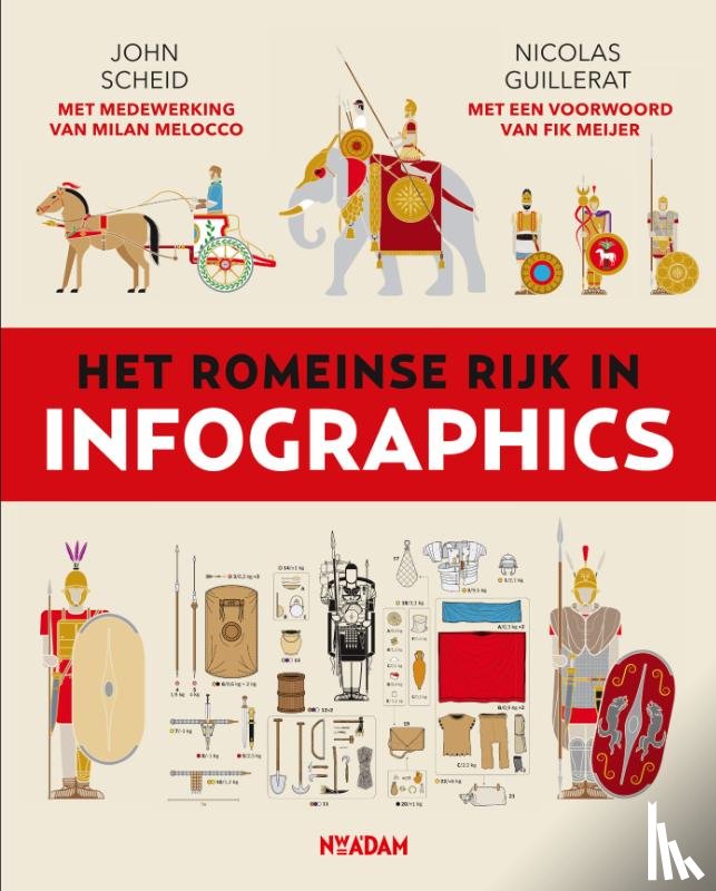 Scheid, John, Guillerat, Nicolas - Het Romeinse Rijk in infographics